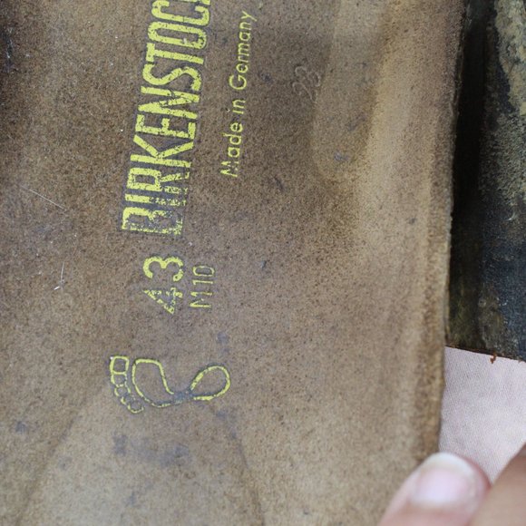 Birkenstock Milano Brown Leather Ankle Strap Buckle Sandals Size US 10 - Picture 7 of 12